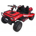 Kočík PROSPECTOR 4x4 STRONG červený