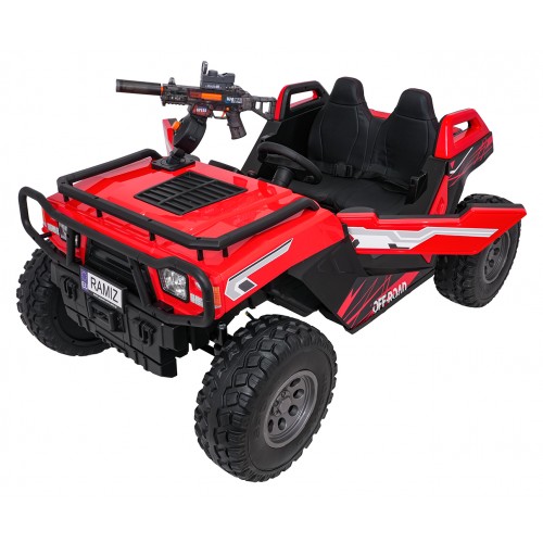 Kočík PROSPECTOR 4x4 STRONG červený