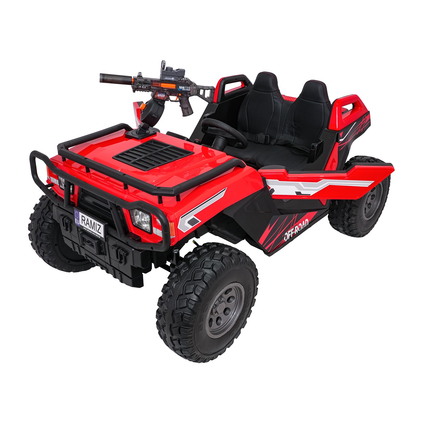 Kočík PROSPECTOR 4x4 STRONG červený