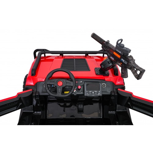 Kočík PROSPECTOR 4x4 STRONG červený