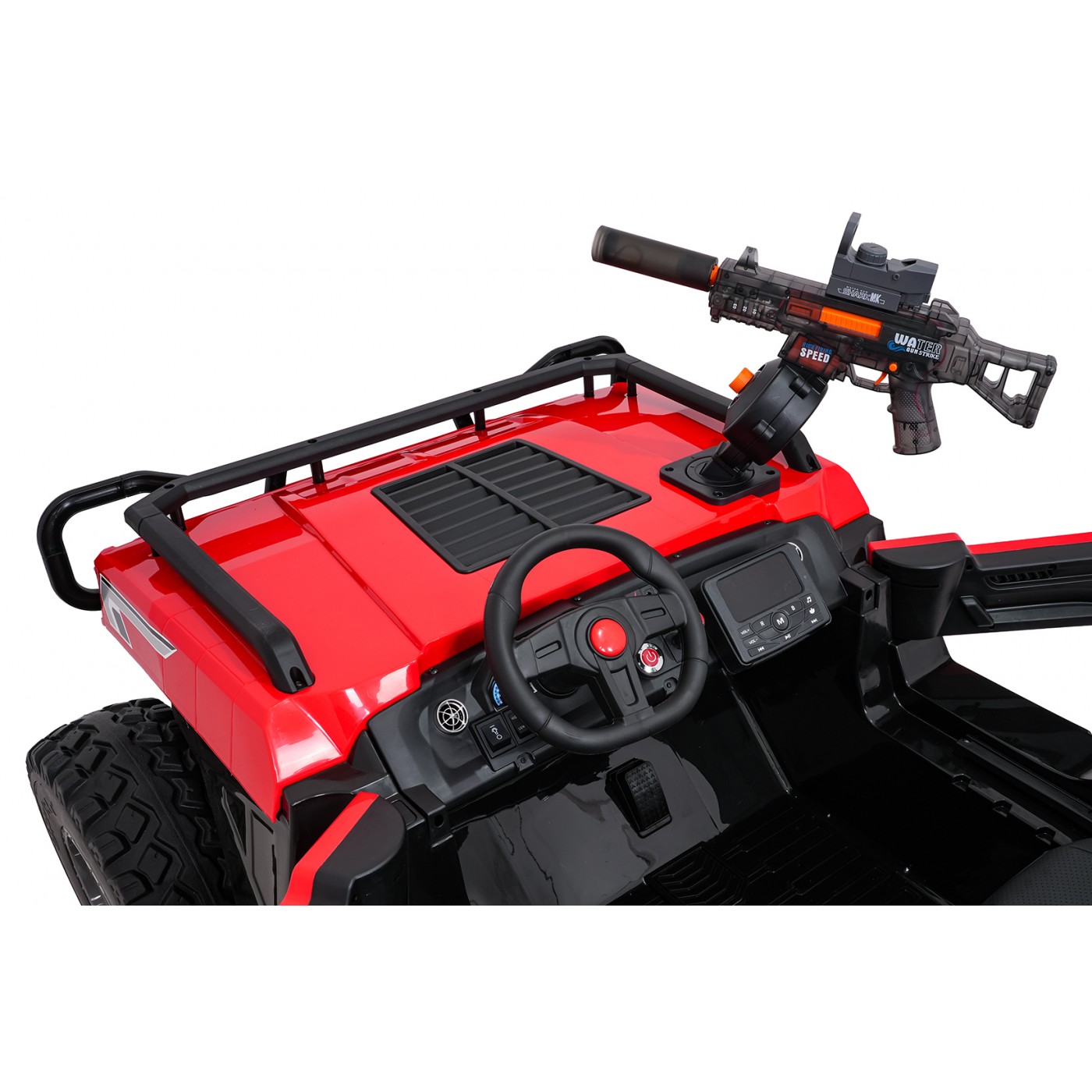 Kočík PROSPECTOR 4x4 STRONG červený