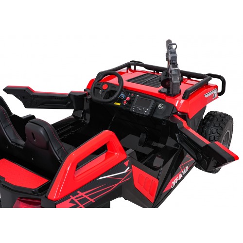 Kočík PROSPECTOR 4x4 STRONG červený