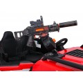 Kočík PROSPECTOR 4x4 STRONG červený