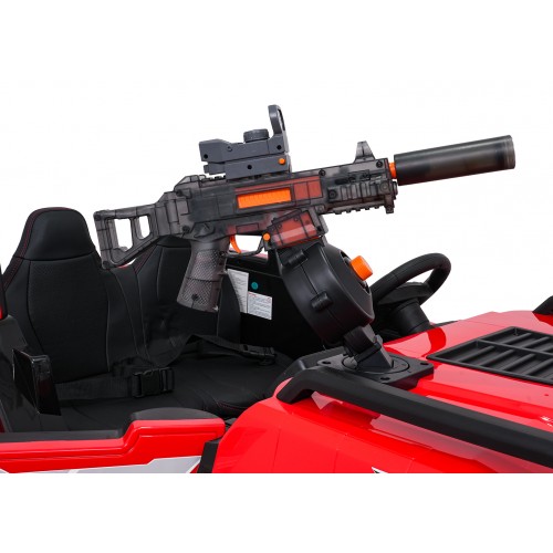Kočík PROSPECTOR 4x4 STRONG červený