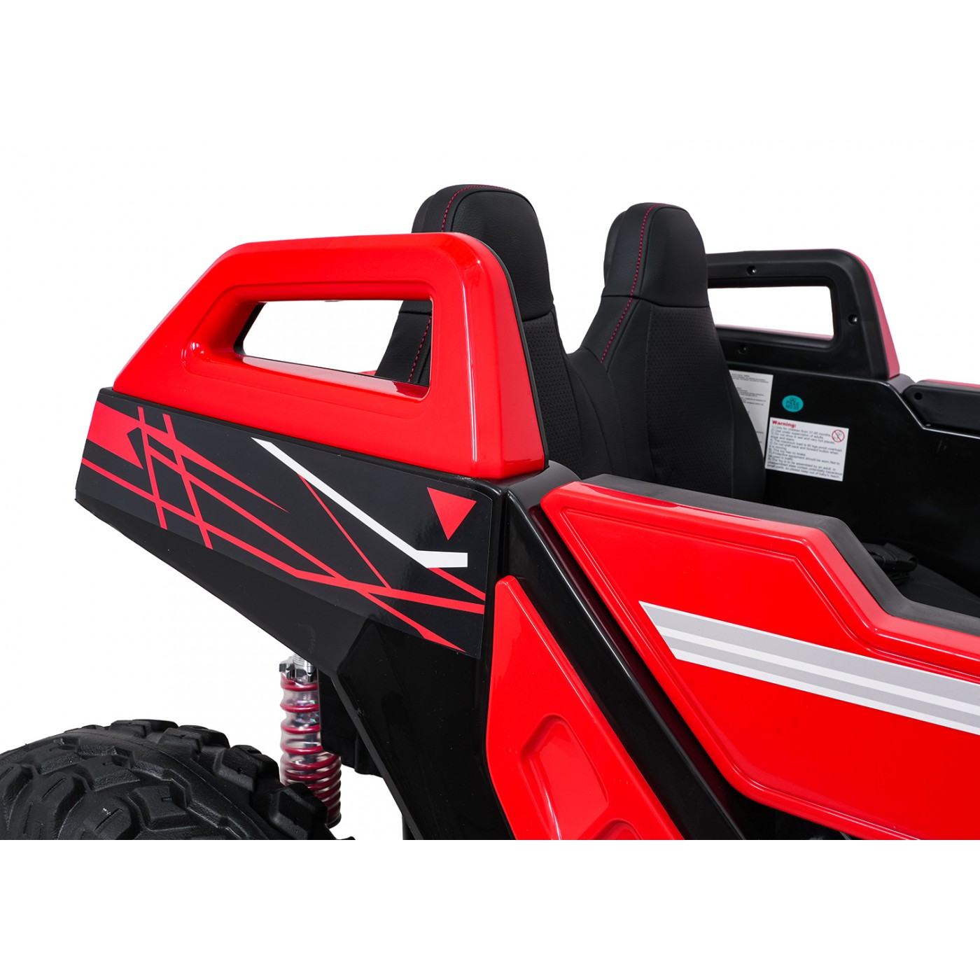 Kočík PROSPECTOR 4x4 STRONG červený