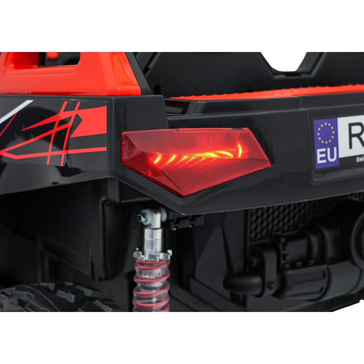 Kočík PROSPECTOR 4x4 STRONG červený