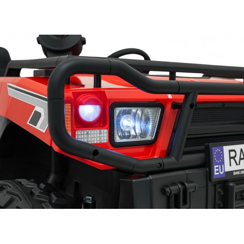 Kočík PROSPECTOR 4x4 STRONG červený