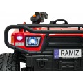 Kočík PROSPECTOR 4x4 STRONG červený