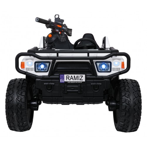 Kočík PROSPECTOR 4x4 STRONG biely