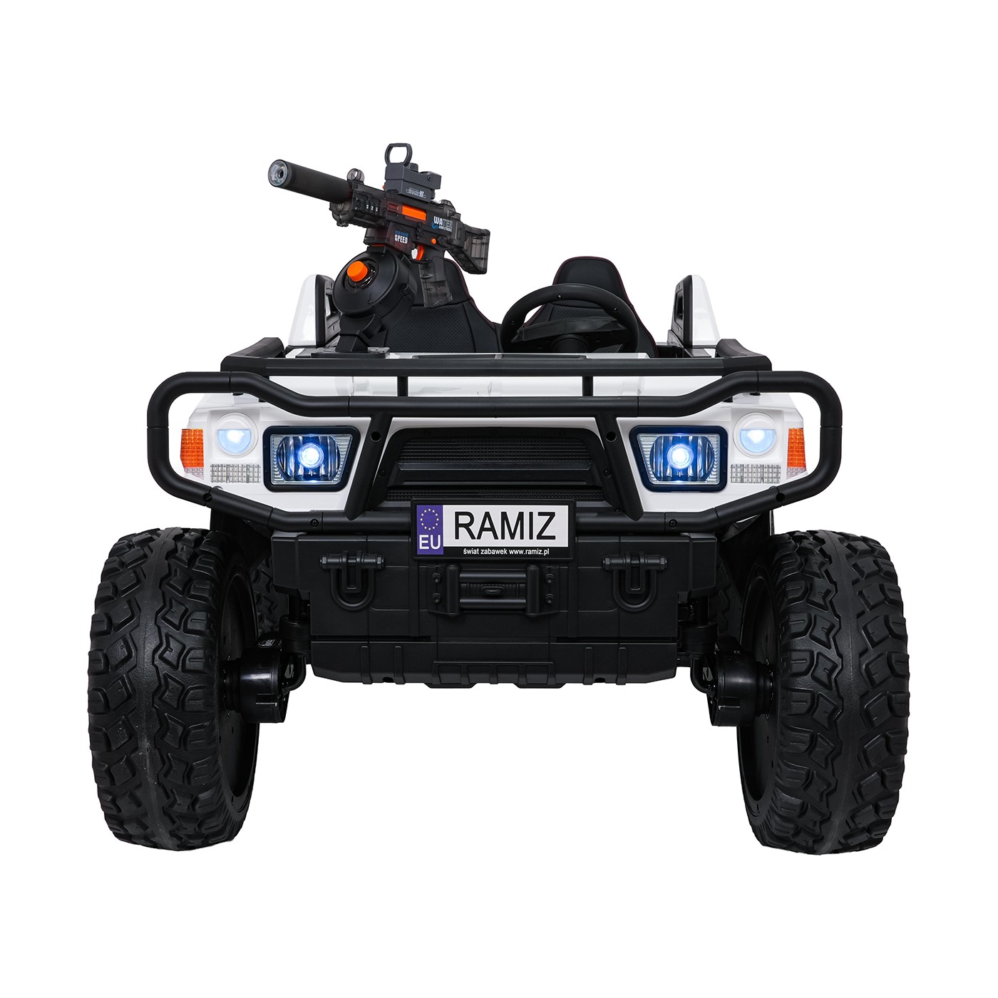 Kočík PROSPECTOR 4x4 STRONG biely