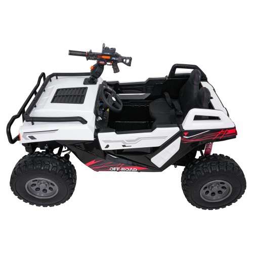 Kočík PROSPECTOR 4x4 STRONG biely