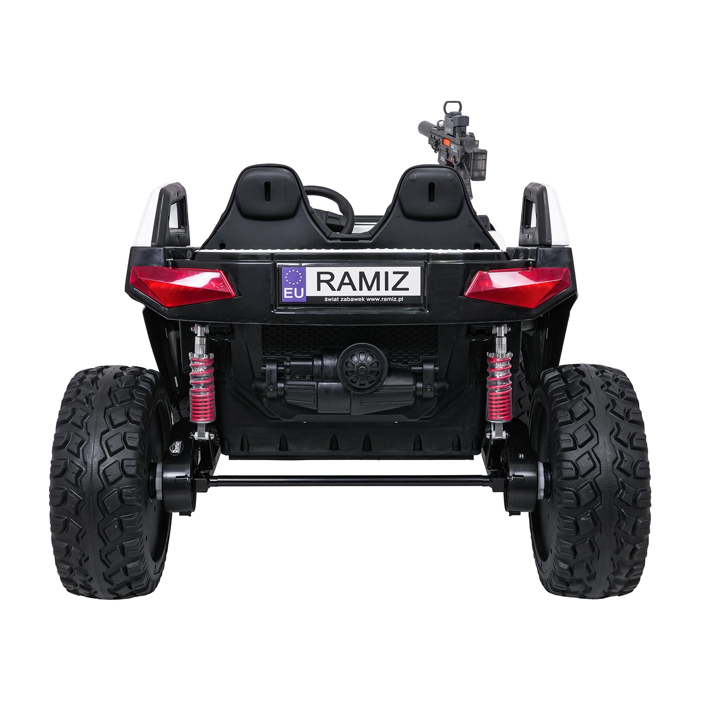 Kočík PROSPECTOR 4x4 STRONG biely