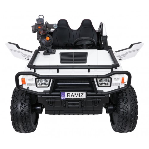 Kočík PROSPECTOR 4x4 STRONG biely