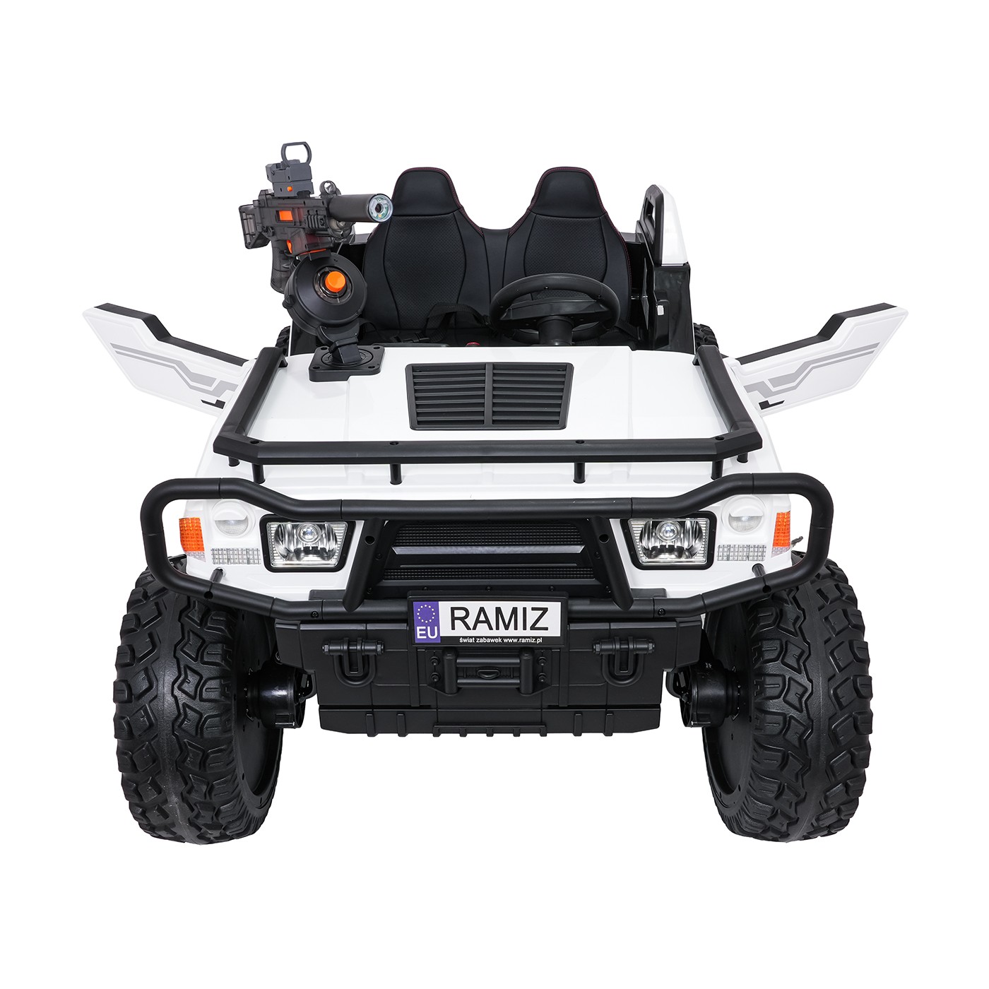 Kočík PROSPECTOR 4x4 STRONG biely