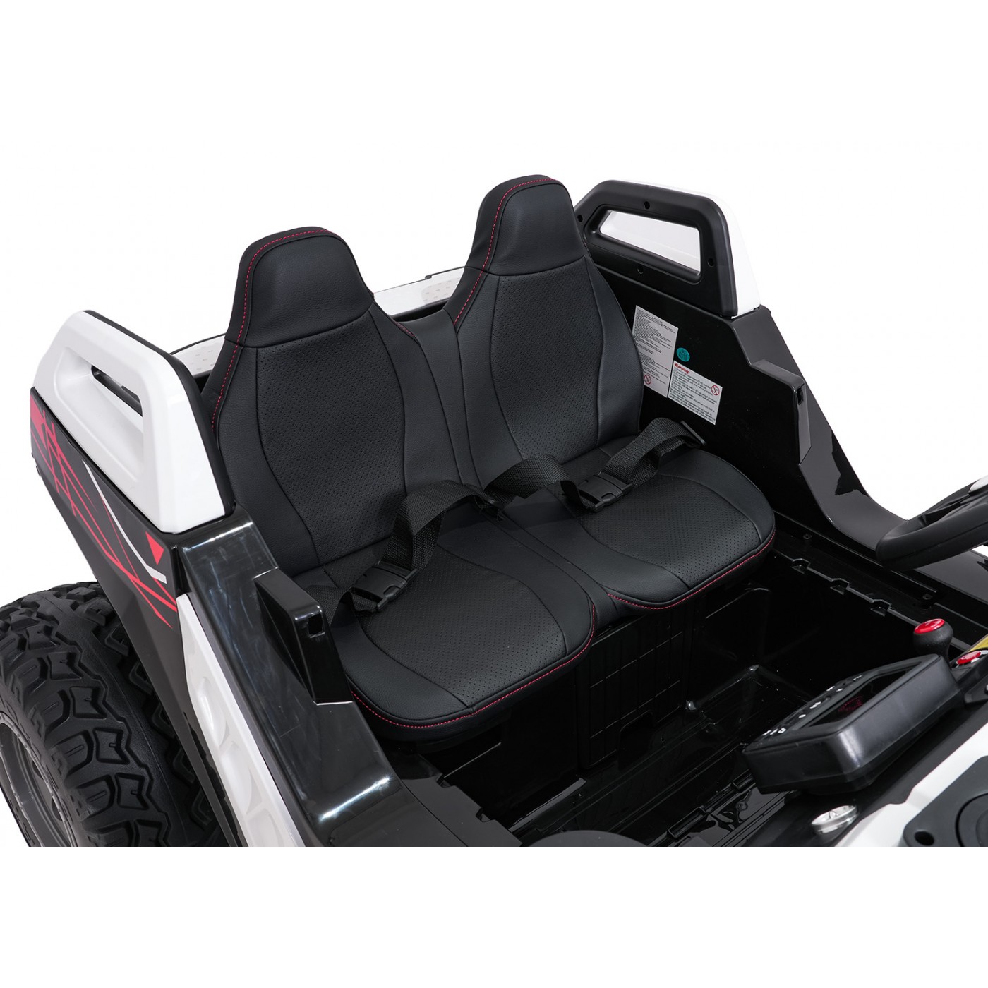 Kočík PROSPECTOR 4x4 STRONG biely