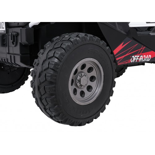 Kočík PROSPECTOR 4x4 STRONG biely