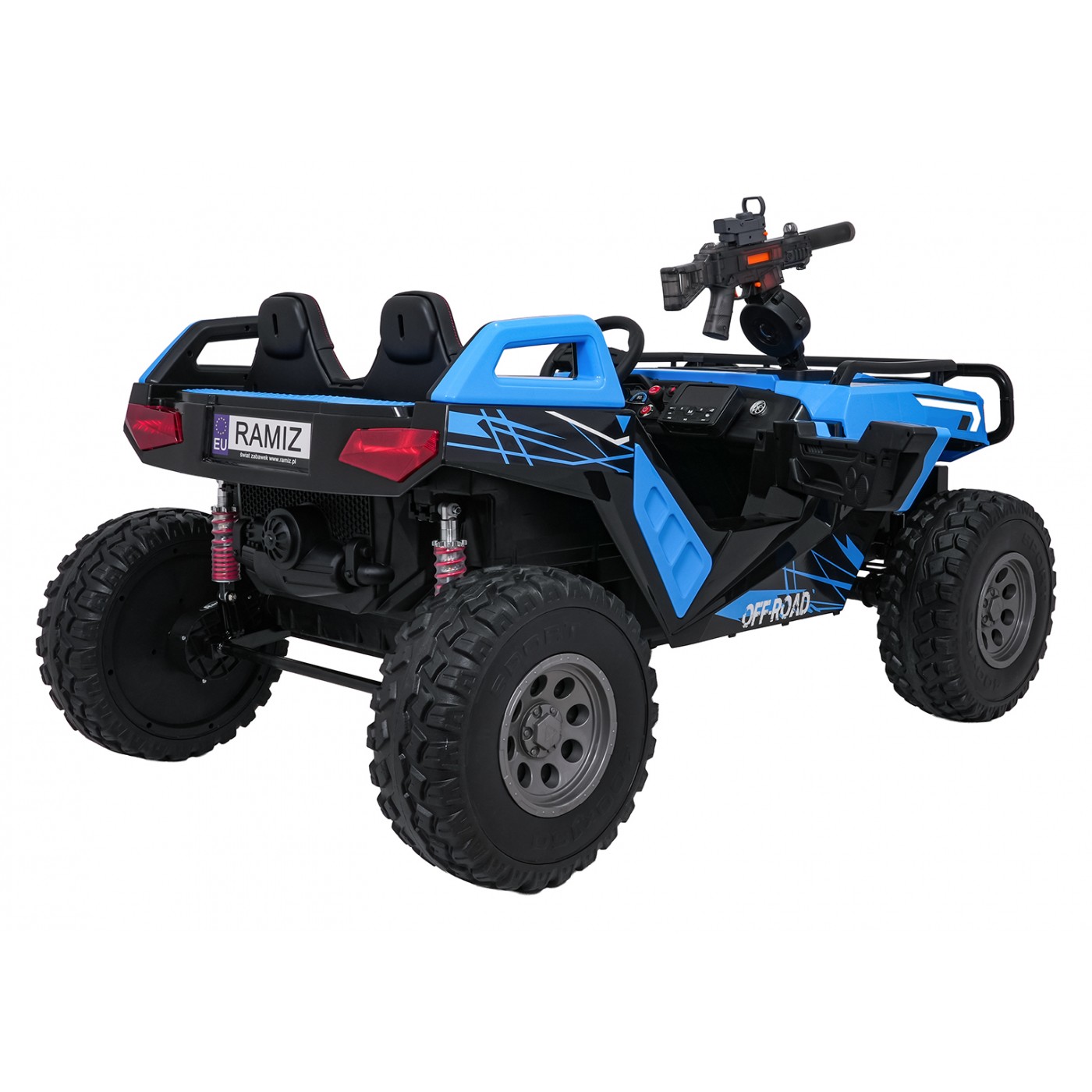 Kočík PROSPECTOR 4x4 STRONG modrý