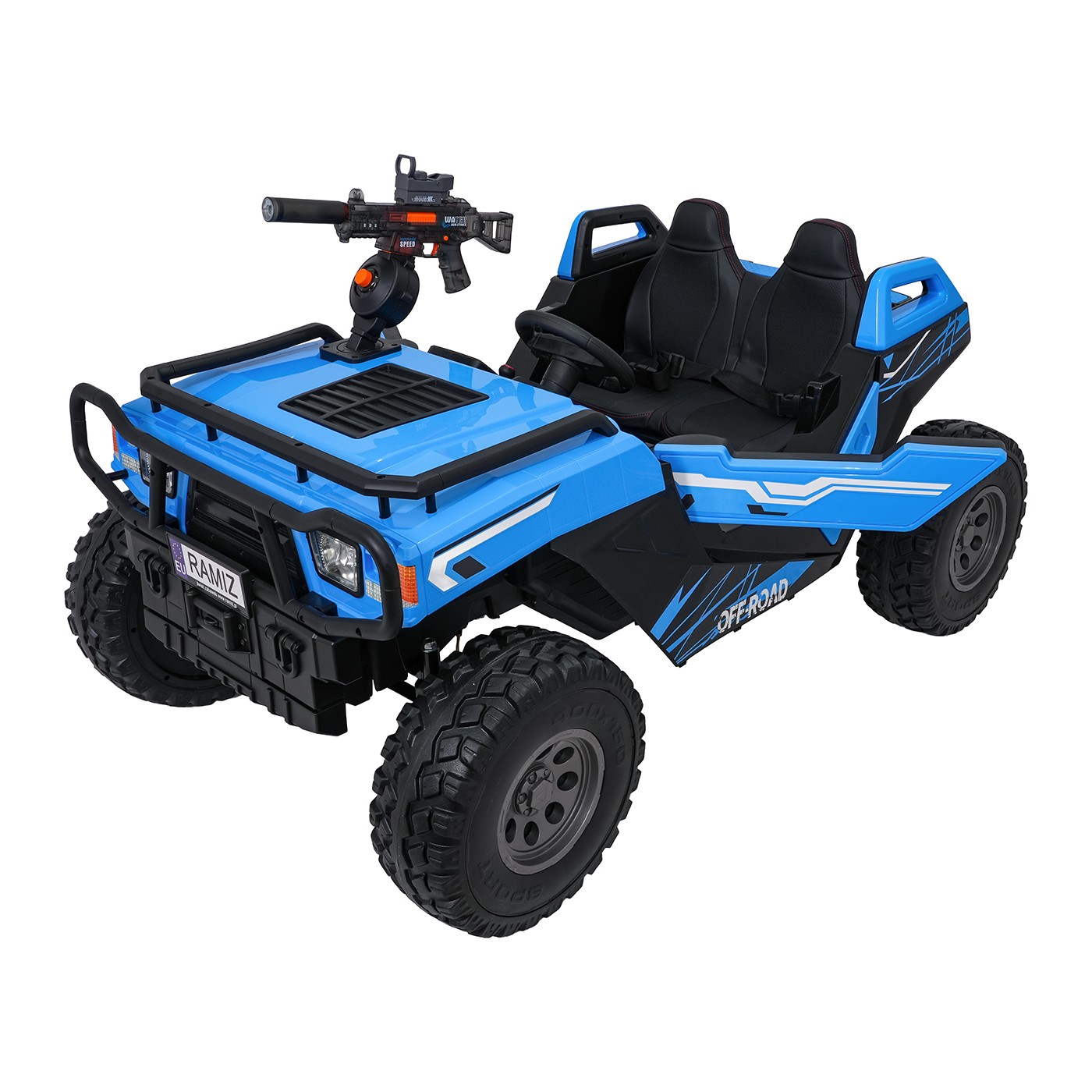 Kočík PROSPECTOR 4x4 STRONG modrý