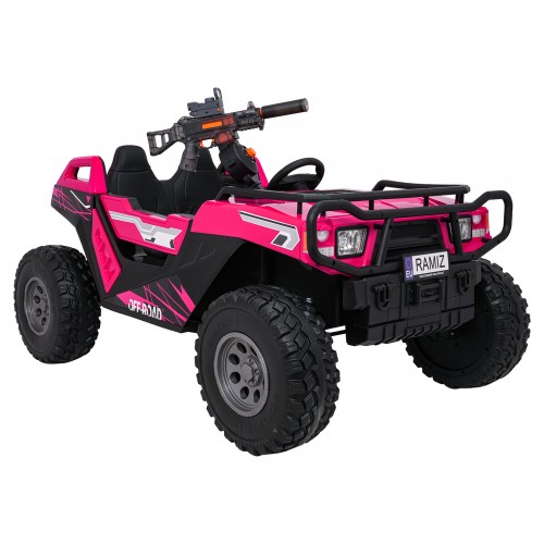 Kočík PROSPECTOR 4x4 STRONG ružový
