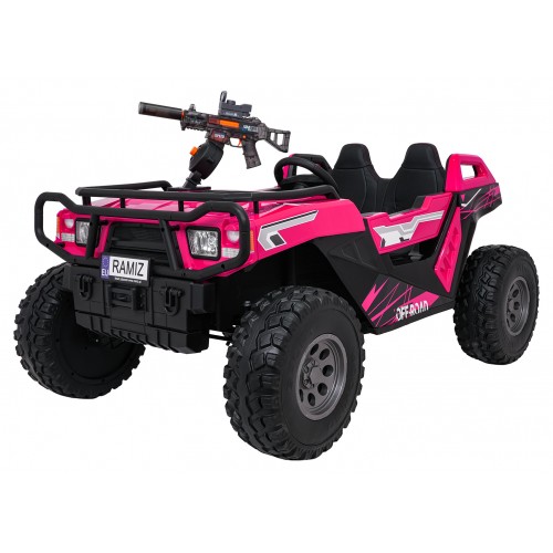 Kočík PROSPECTOR 4x4 STRONG ružový