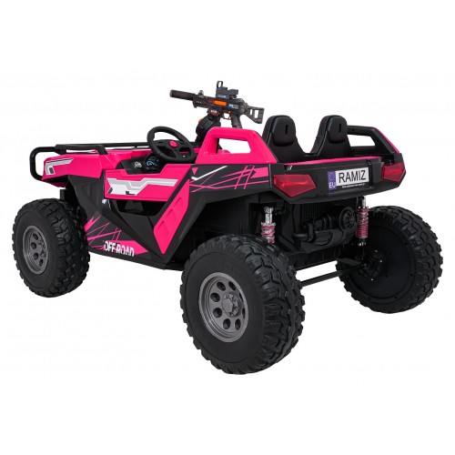 Kočík PROSPECTOR 4x4 STRONG ružový