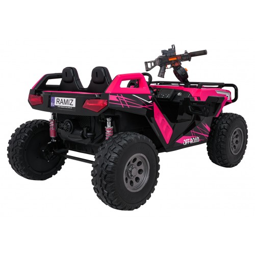 Kočík PROSPECTOR 4x4 STRONG ružový