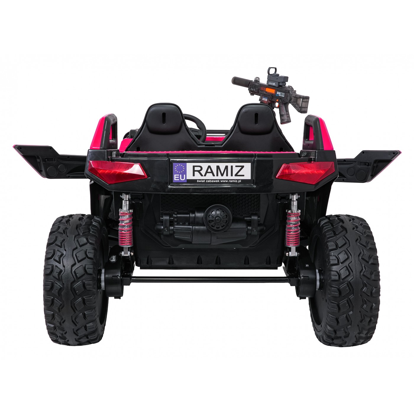Kočík PROSPECTOR 4x4 STRONG ružový