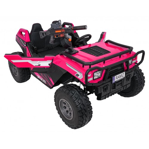Kočík PROSPECTOR 4x4 STRONG ružový