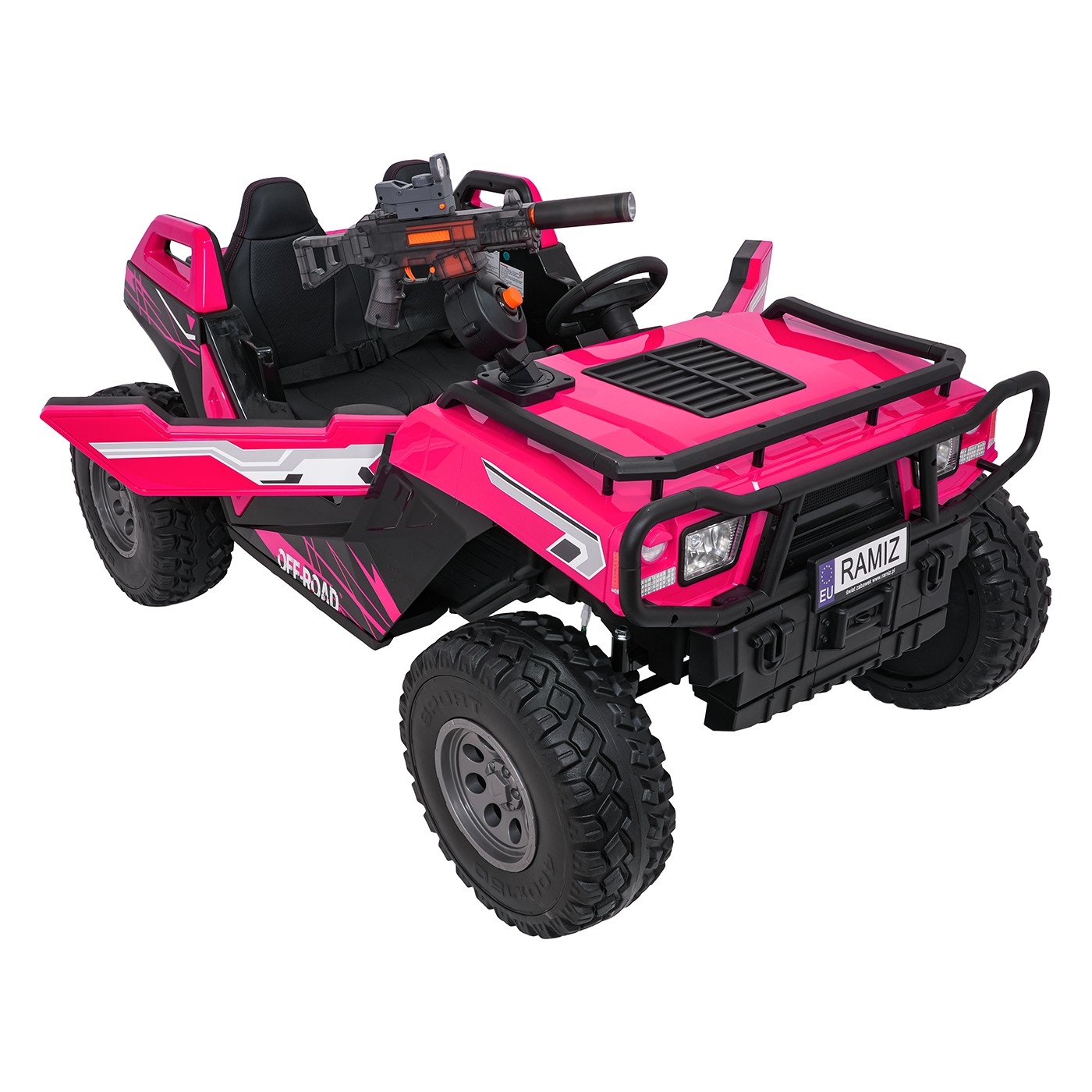 Kočík PROSPECTOR 4x4 STRONG ružový