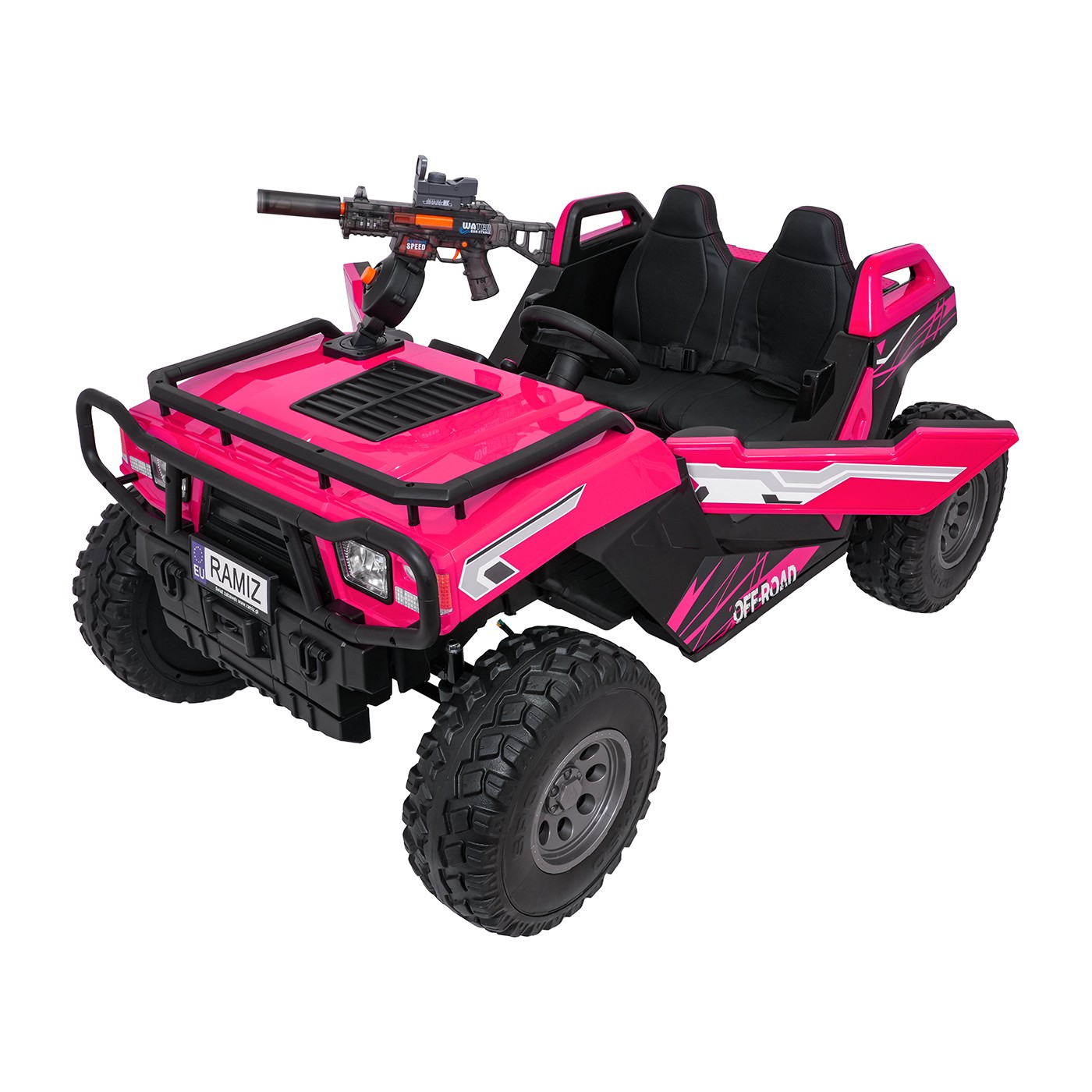 Kočík PROSPECTOR 4x4 STRONG ružový