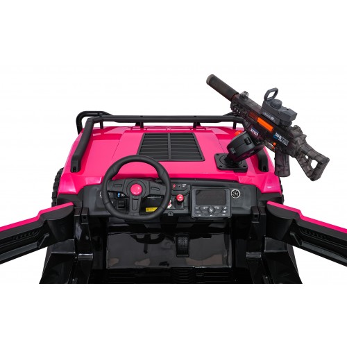 Kočík PROSPECTOR 4x4 STRONG ružový