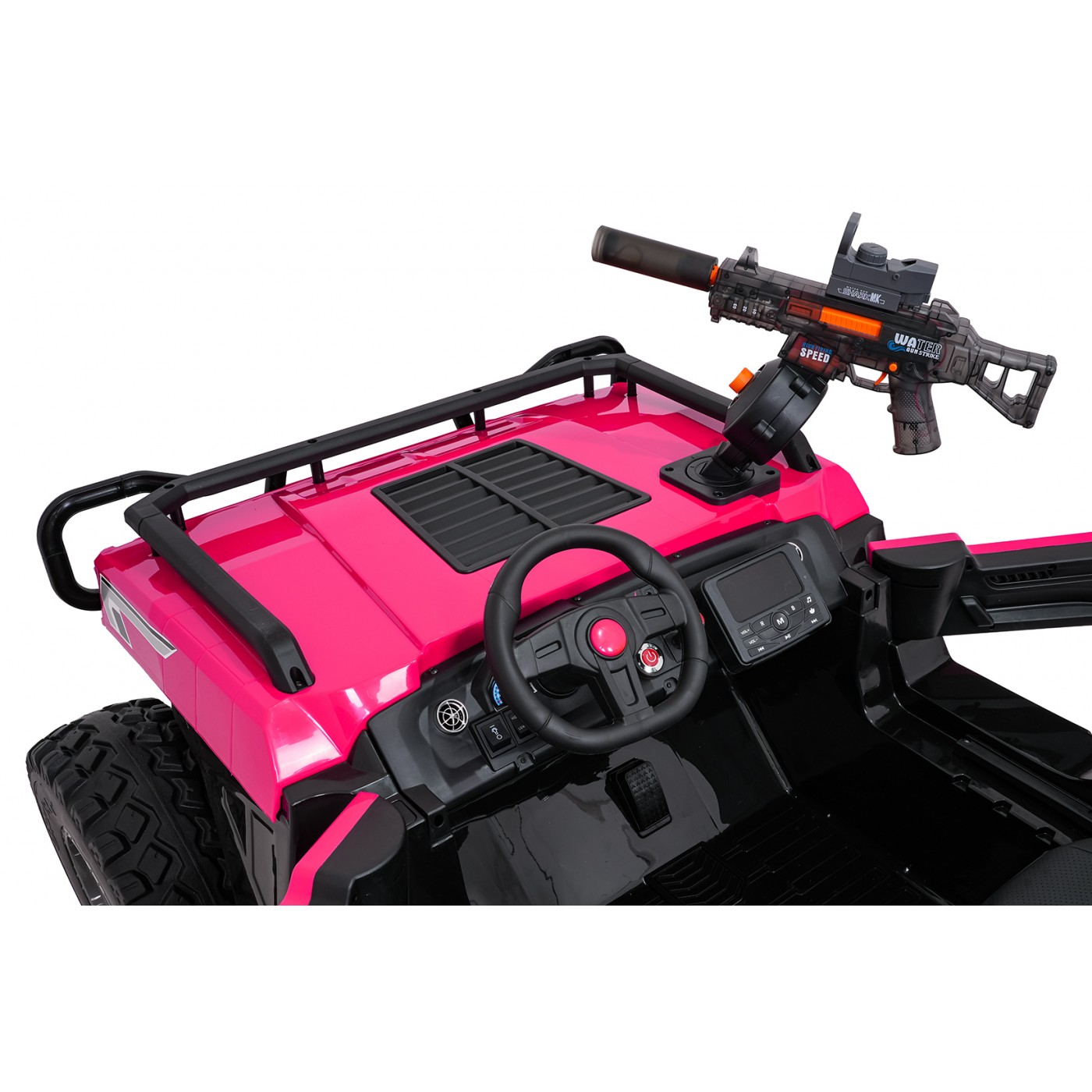 Kočík PROSPECTOR 4x4 STRONG ružový