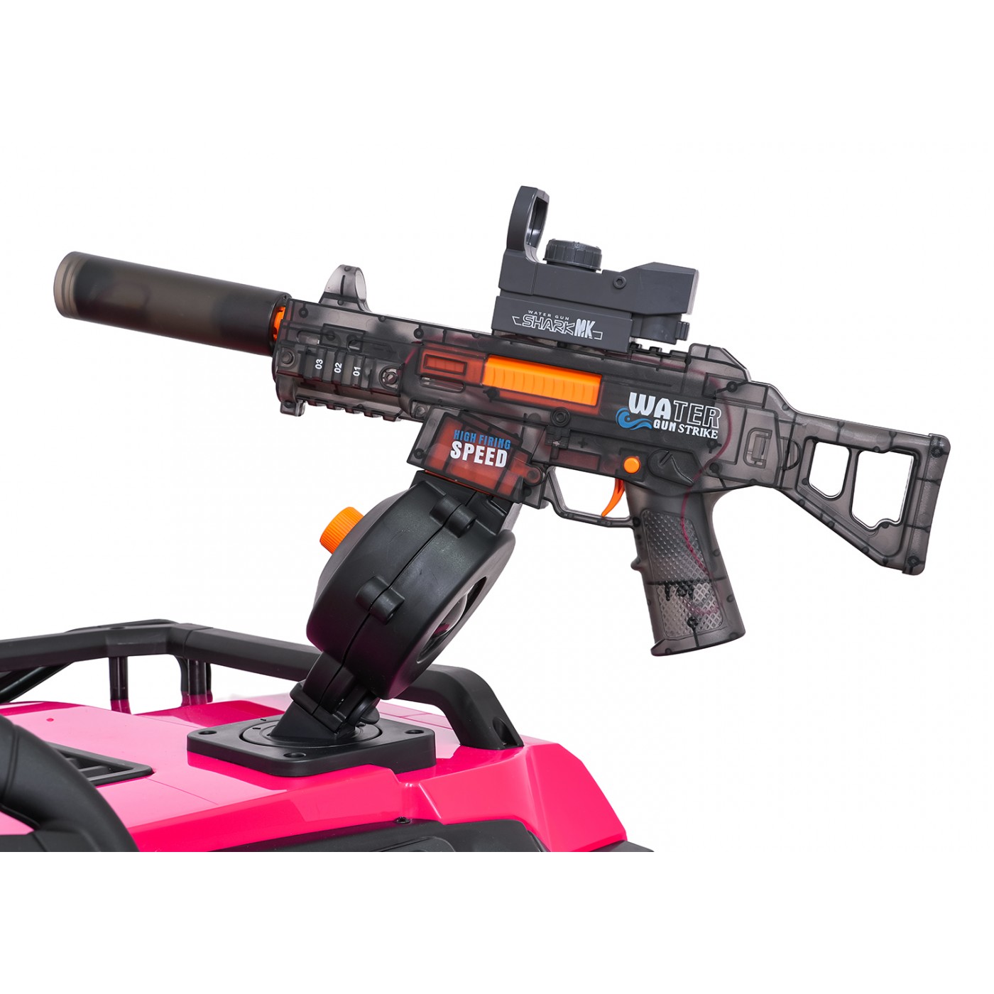 Kočík PROSPECTOR 4x4 STRONG ružový
