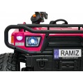 Kočík PROSPECTOR 4x4 STRONG ružový