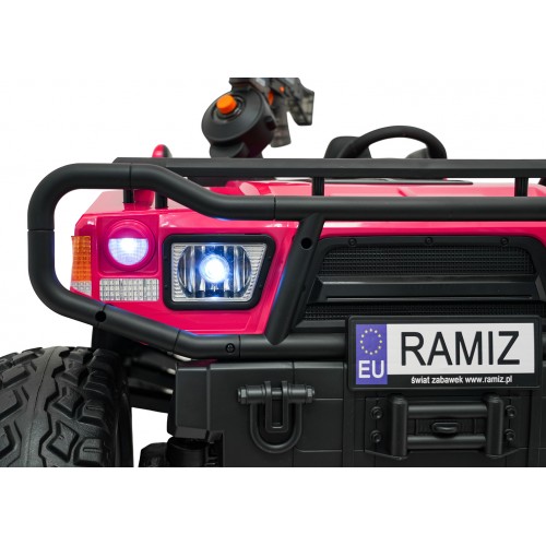 Kočík PROSPECTOR 4x4 STRONG ružový