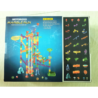 Dráha s guľôčkami svietiacimi v tme, 294 ks.