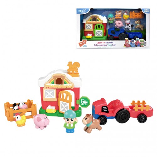 Farma pre najmenších s traktorom