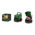 Sada zeleného traktora pre malého mechanika