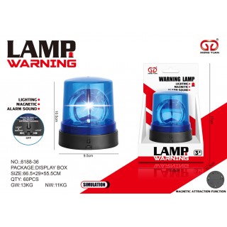 Kohút Vozidlová lampa modrá