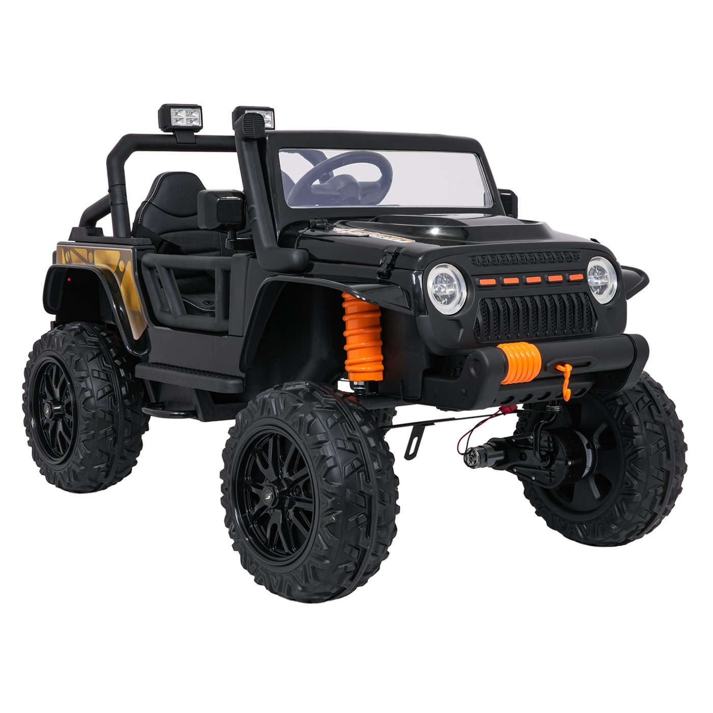 Jeep Monster Vozidlo Čierne