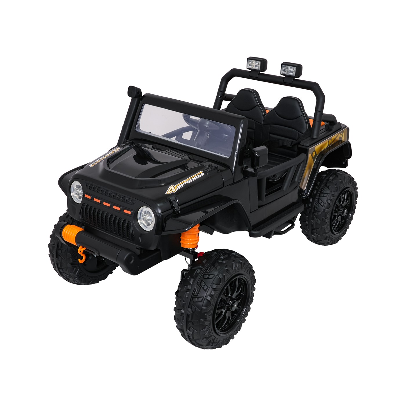Jeep Monster Vozidlo Čierne