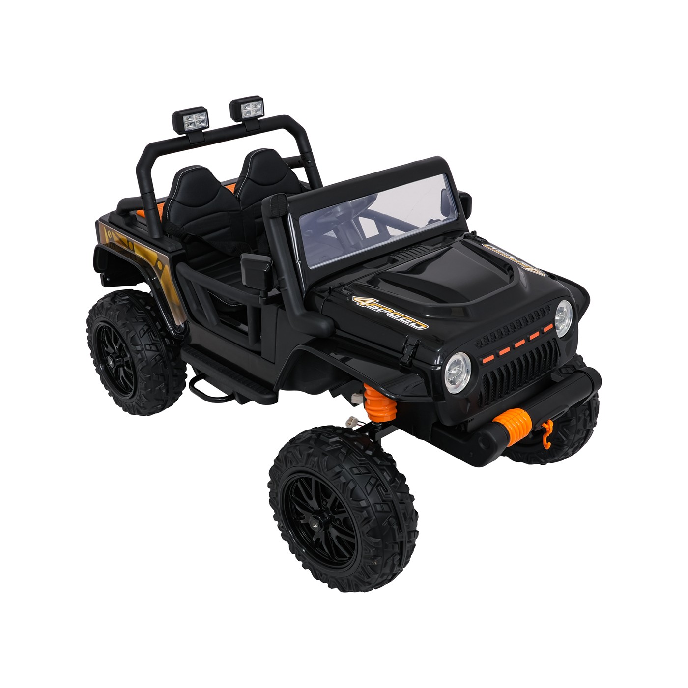 Jeep Monster Vozidlo Čierne