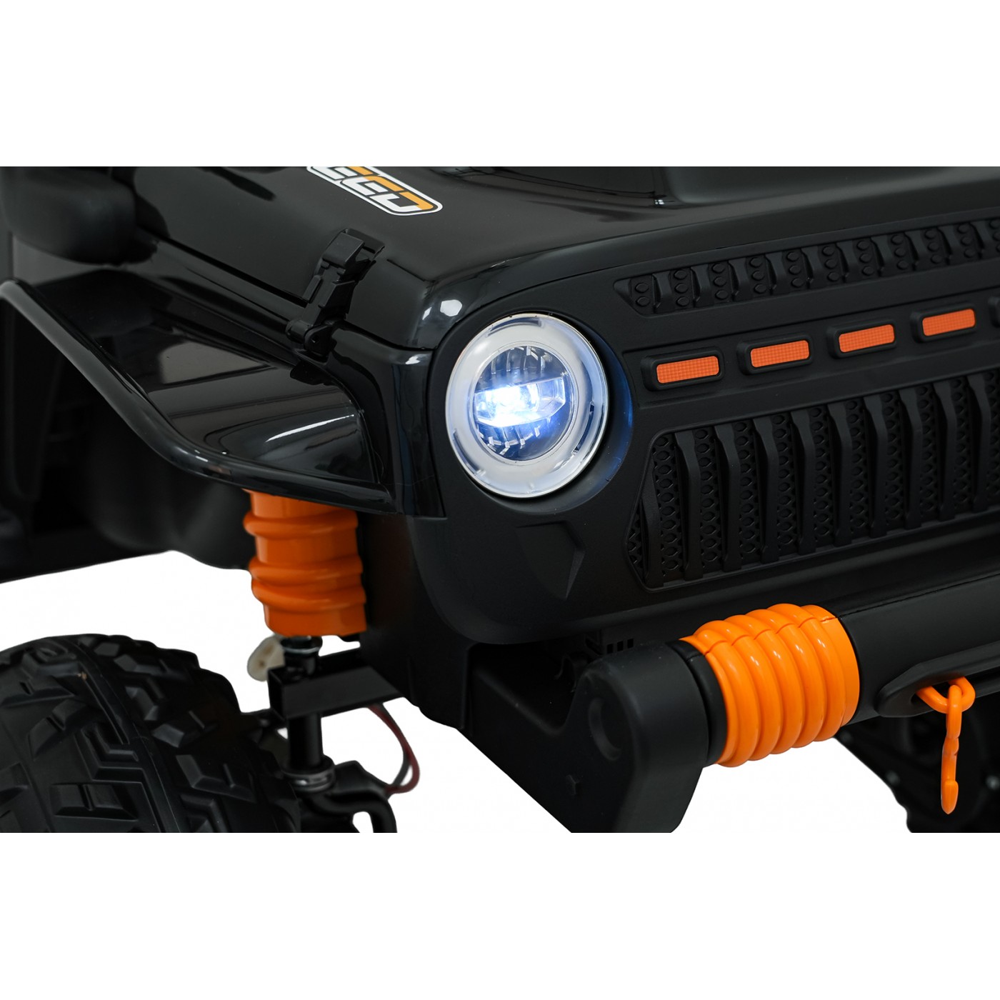 Jeep Monster Vozidlo Čierne