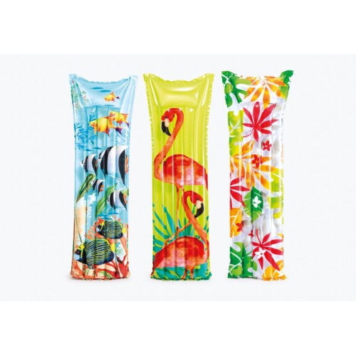 Matrac Plážový 183 x 69 cm INTEX Zelený