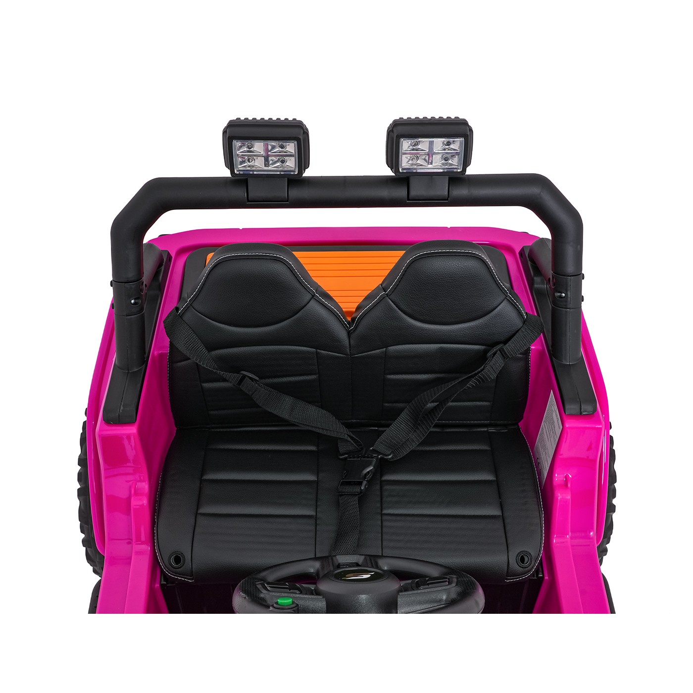 Ružové vozidlo Jeep Monster
