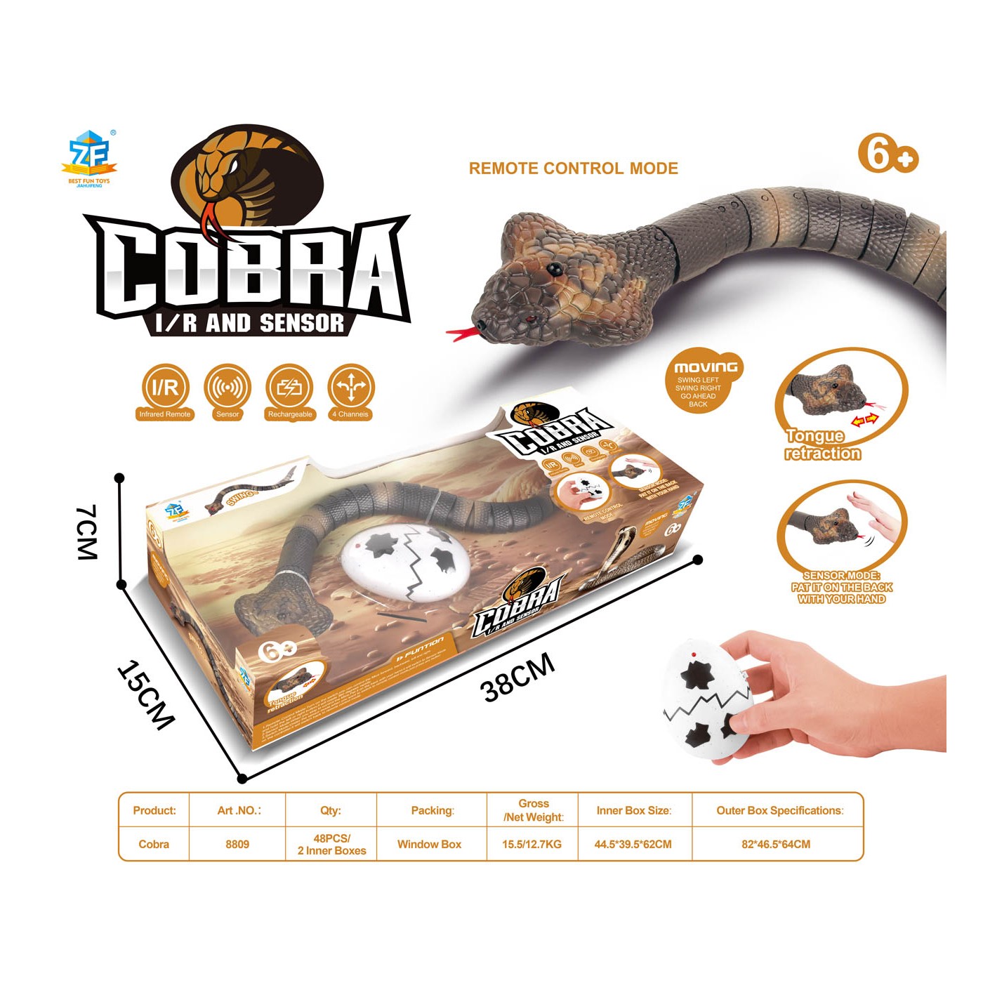 Hadica Cobra R/C
