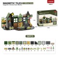 Magnetické tehly Army 56el.