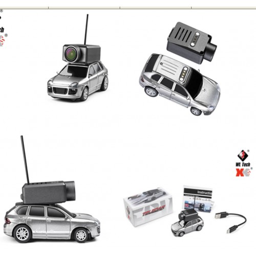 R/C auto s kamerou Strieborná