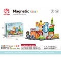 Sada magnetických tehličiek City 31el.