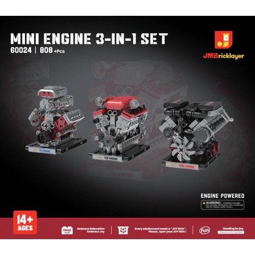 Sada tehál Engine 3v1 808el.